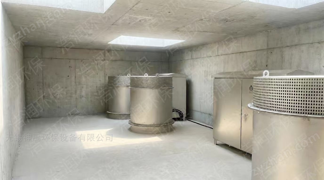 河北保定調蓄池真空沖洗設備安裝調試