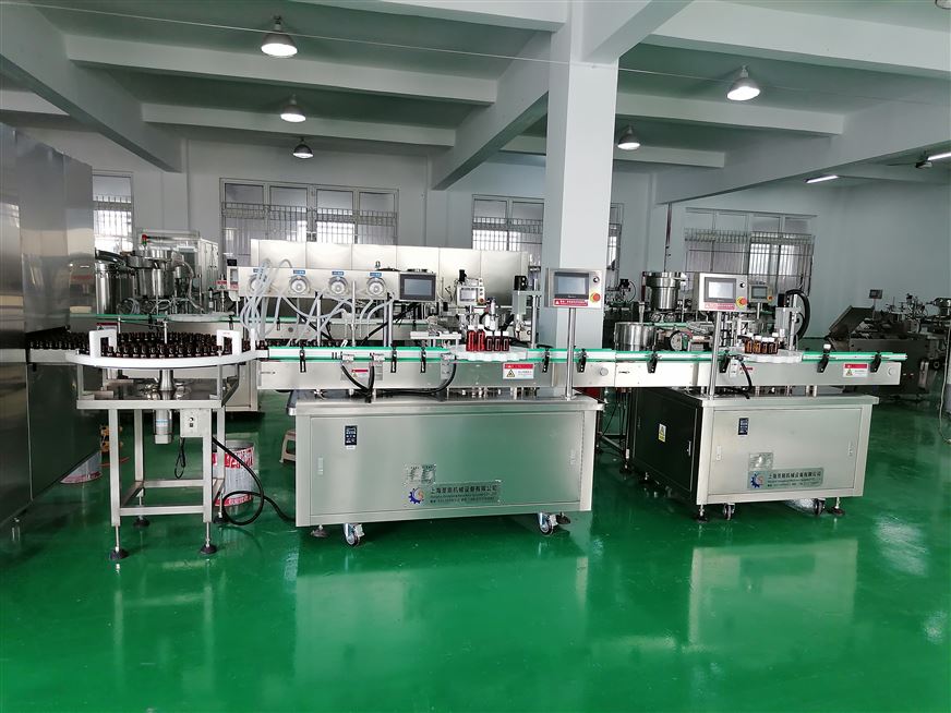 10ml口服滴劑灌裝旋蓋機(jī)貼標(biāo)機(jī)視頻