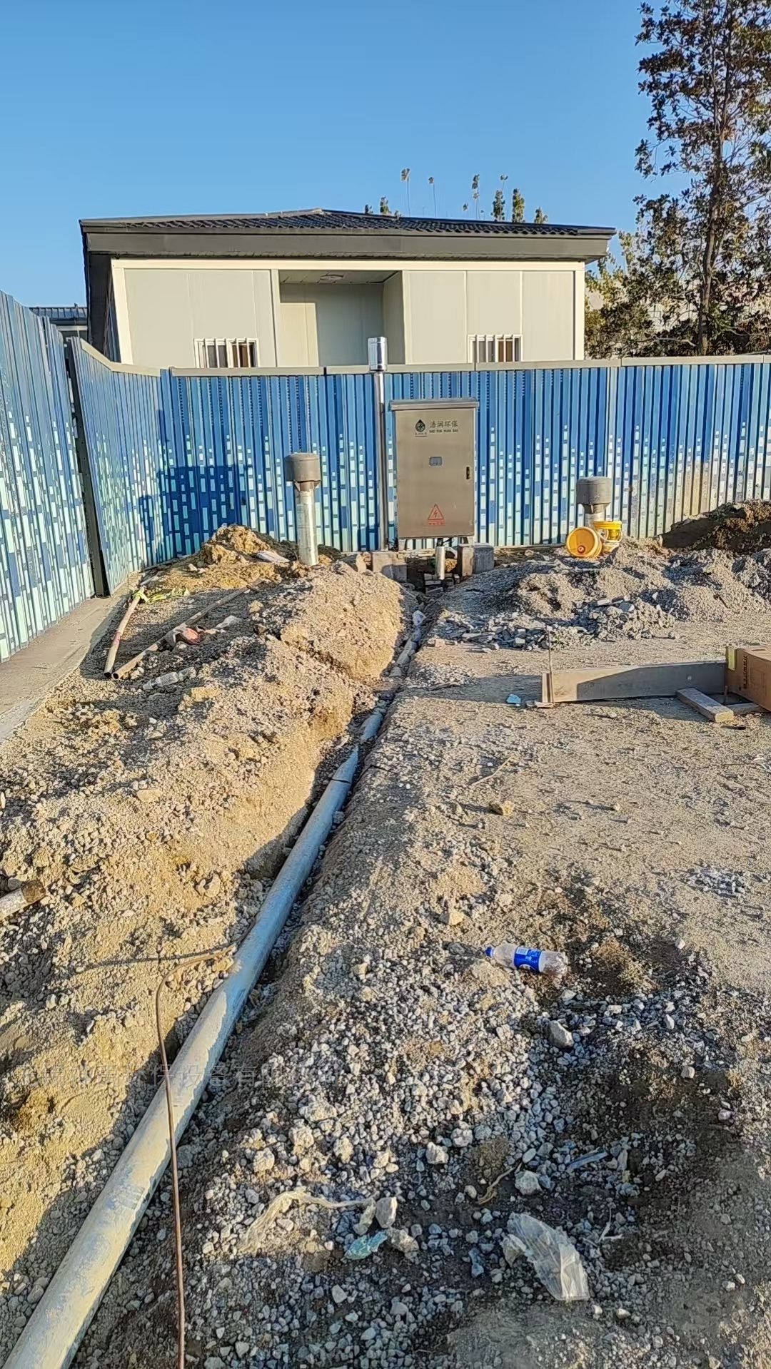 苏南机场一体化截流井设备安装