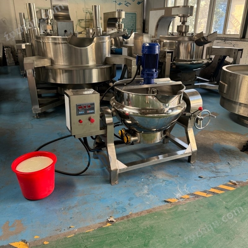 涼粉攪拌鍋 全自動涼粉機  恒溫加熱不糊鍋