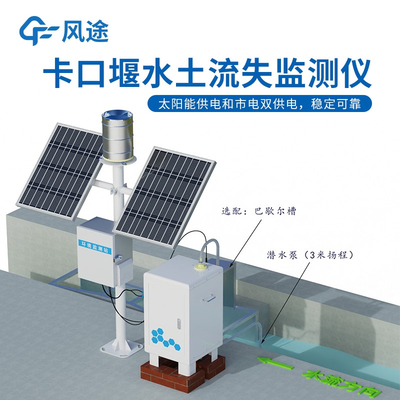 卡口堰水土流失監測設備