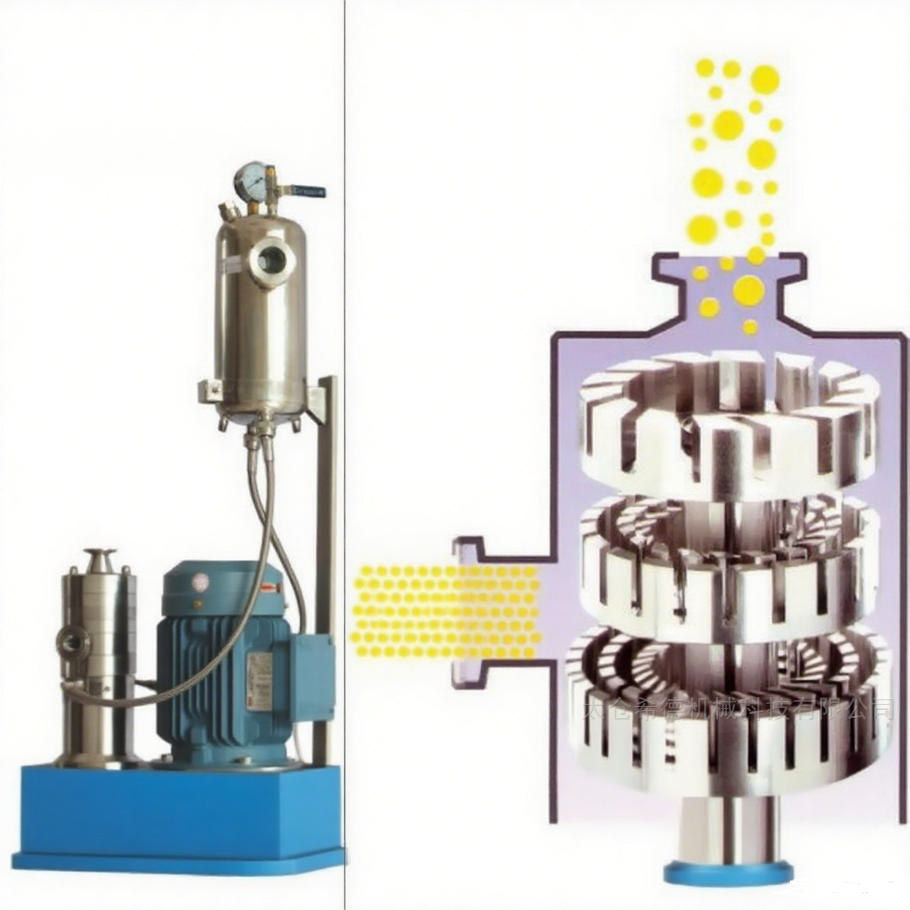 鋁粉漿料分散機